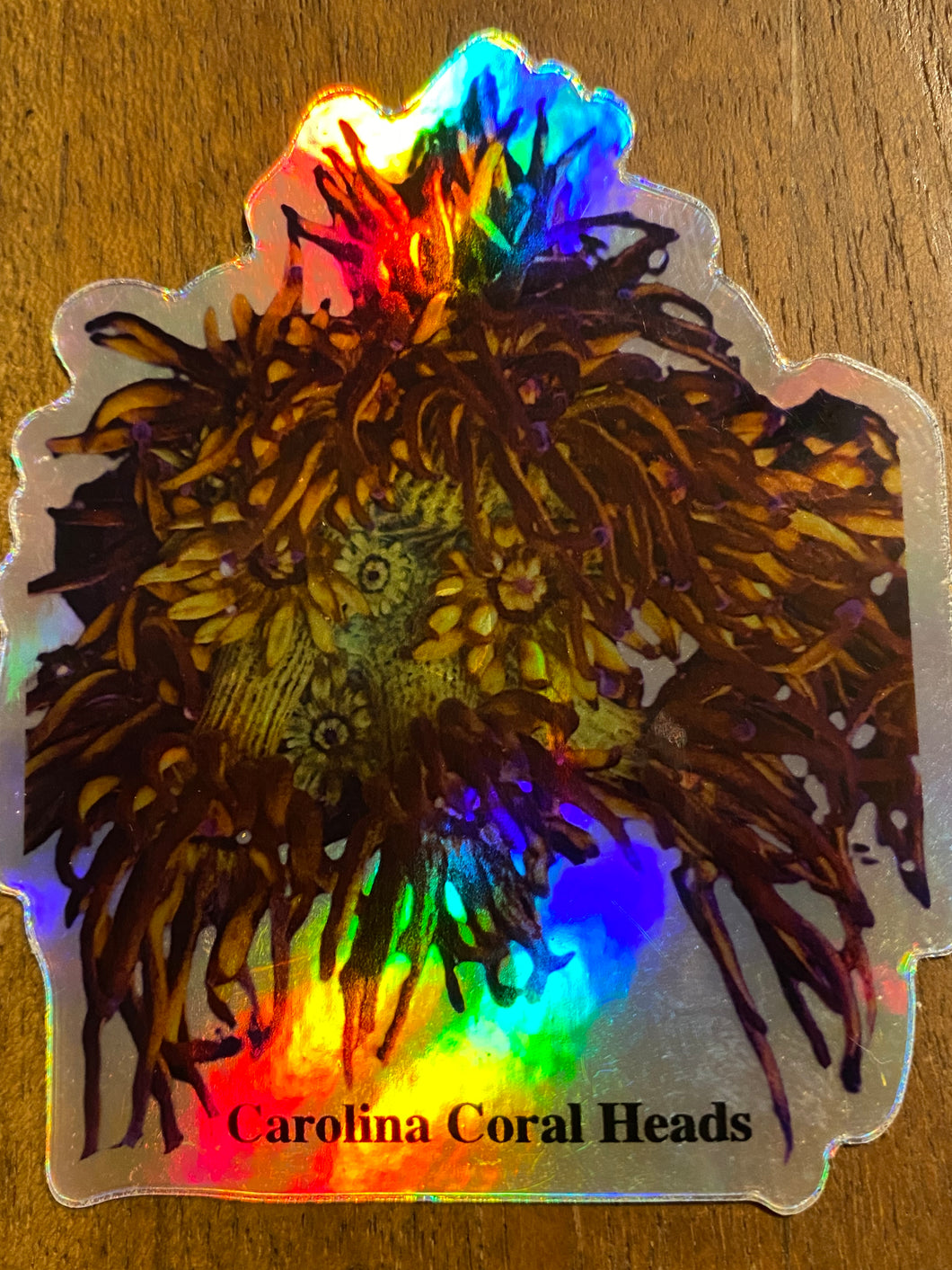 Holographic Amazeballs sticker