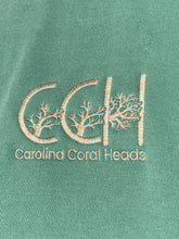 Load image into Gallery viewer, Comfort colors sweatshirt with multi color stitching